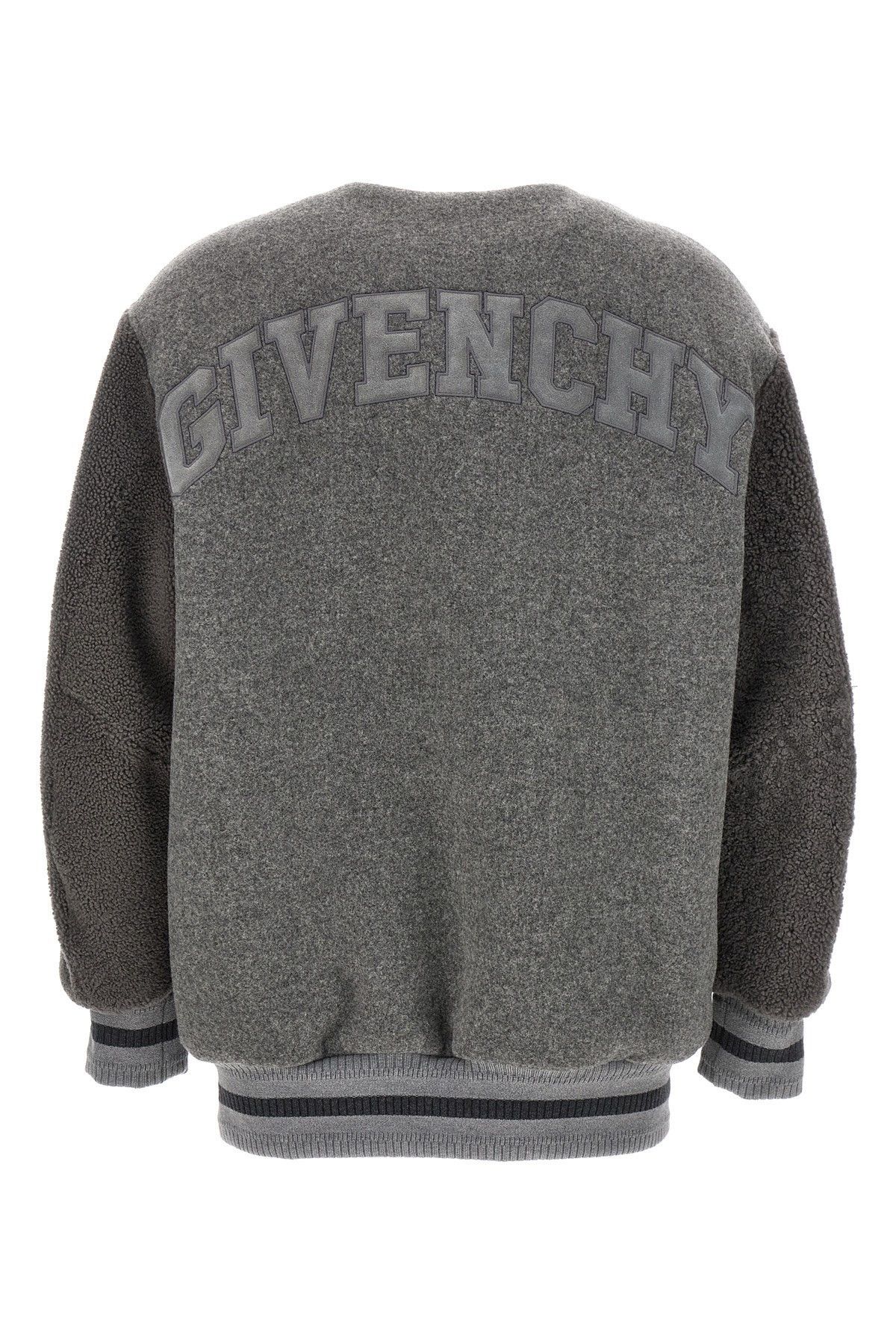 Givenchy o1y0925 Bomber Jacket in Gray Size S / US 4 / IT 40 - 2 Thumbnail