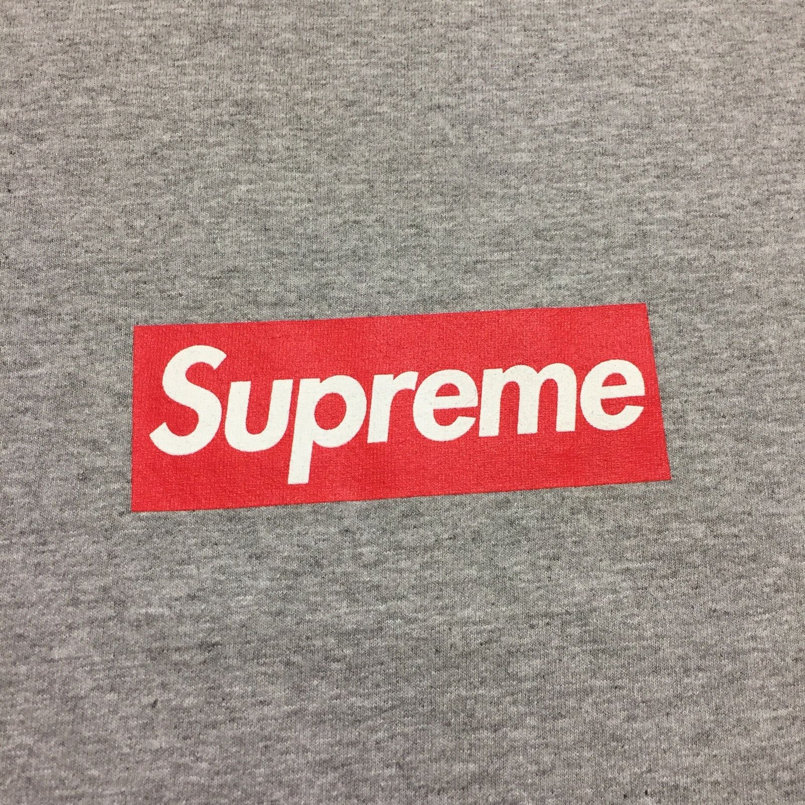 Supreme 2014 Supreme 20th Anniversary Grey Box Logo Tee Size US L / EU 52-54 / 3 - 3 Thumbnail