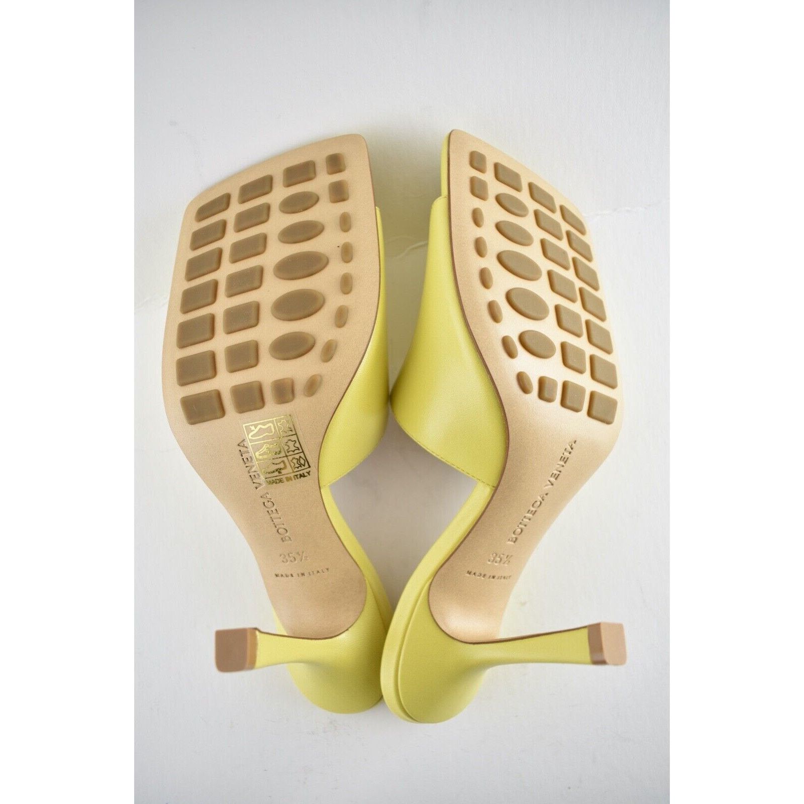 Bottega Veneta Stretch Square Toe Pear Sandal Backless Heel Pump 35.5 Size US 5.5 / IT 35.5 - 12 Thumbnail