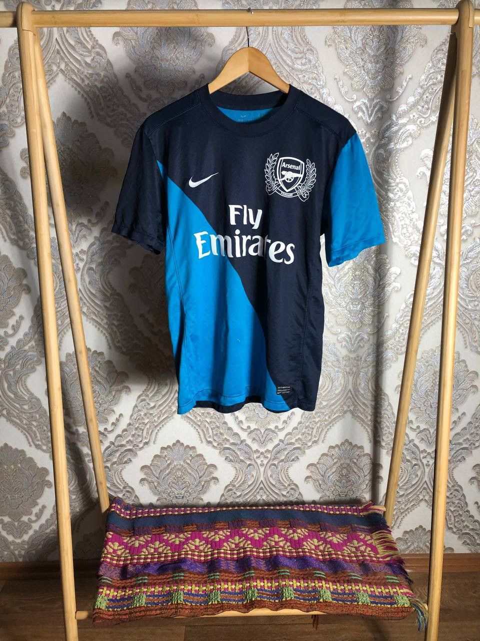 Vintage VERY RARE NIKE FC ARSENAL LONDON ENGLAND SOCCER JERSEY 90s Size US M / EU 48-50 / 2 - 1 Thumbnail