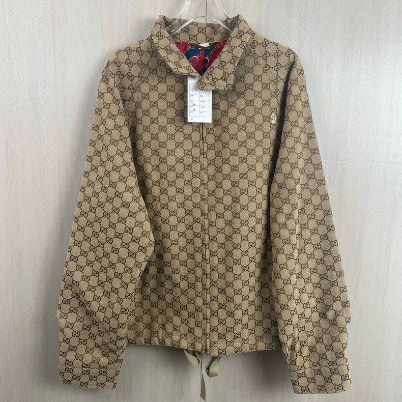 Gucci Gucci Monogram Embroidered Pig Jacket-2506 Size US M / EU 48-50 / 2 - 1 Thumbnail