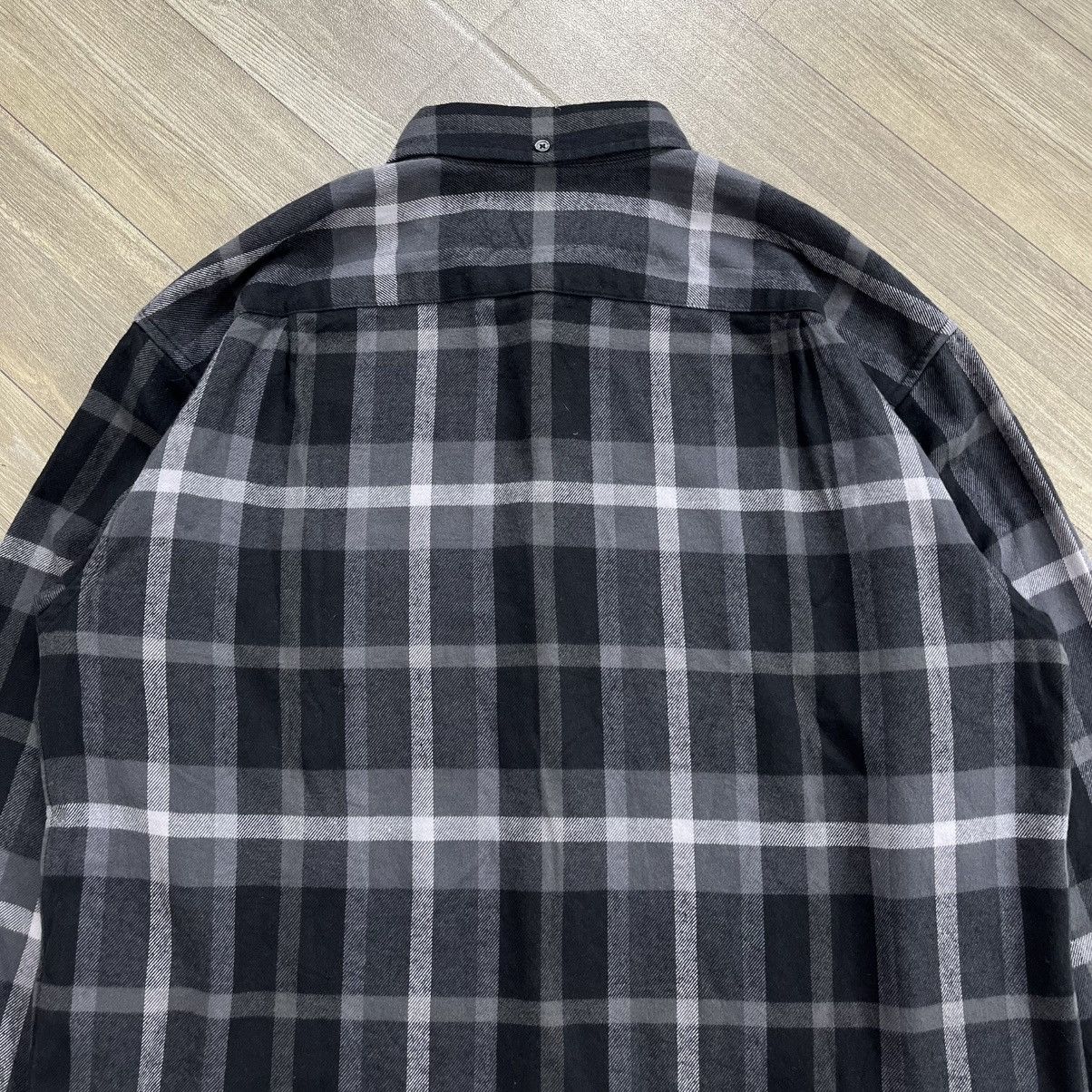 Supreme FW23 Supreme Plaid Black Grey Flannel Shirt Size US S / EU 44-46 / 1 - 13 Thumbnail