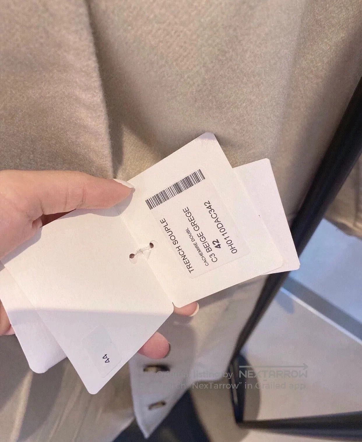 Hermes hermes men's cashmere coat size 42. Size US XS / EU 42 / 0 - 4 Thumbnail