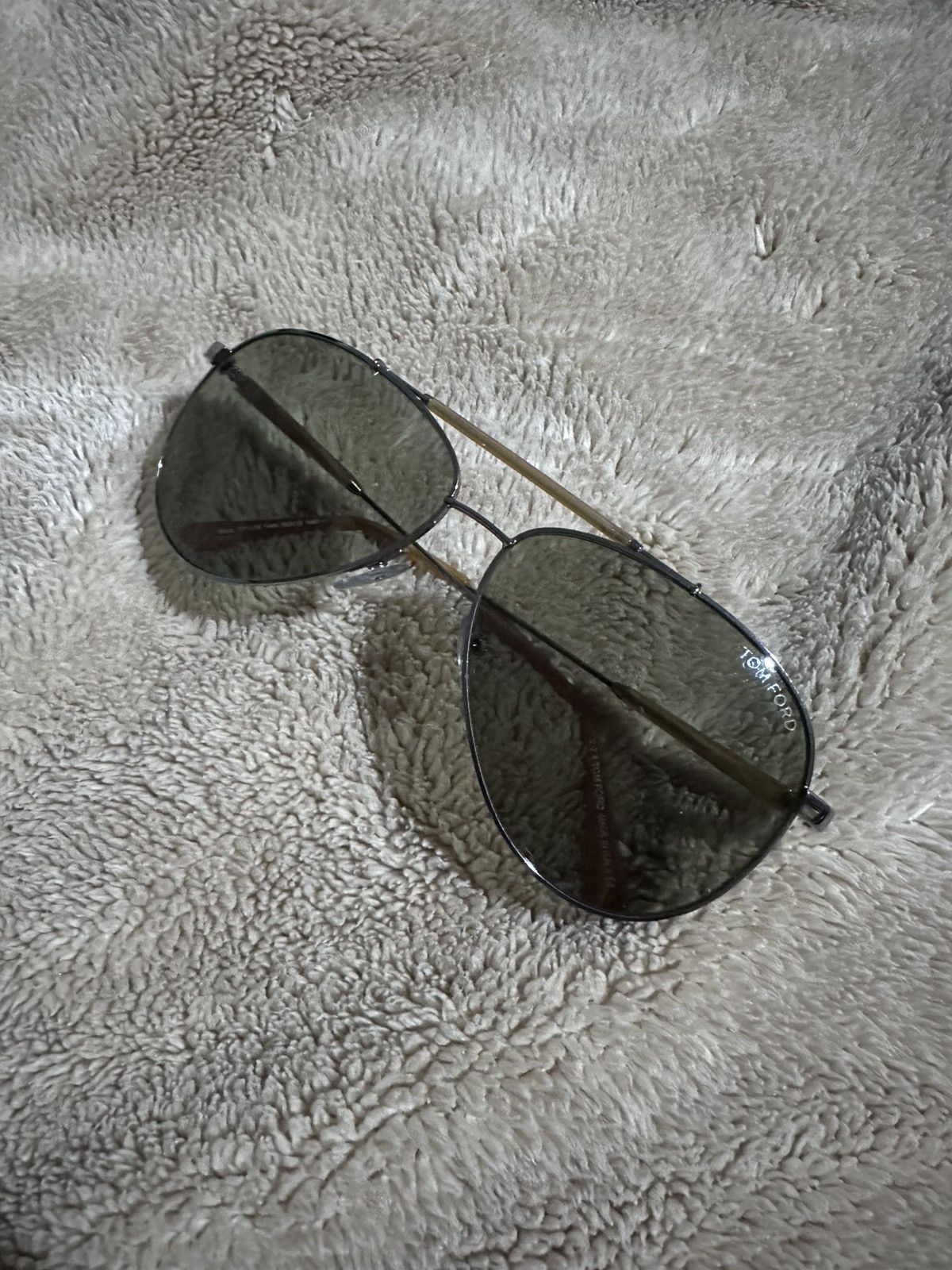 Tom Ford Tom Ford Rick Aviator Sunglasses TF378 14N - Made in Italy Size ONE SIZE - 1 Thumbnail
