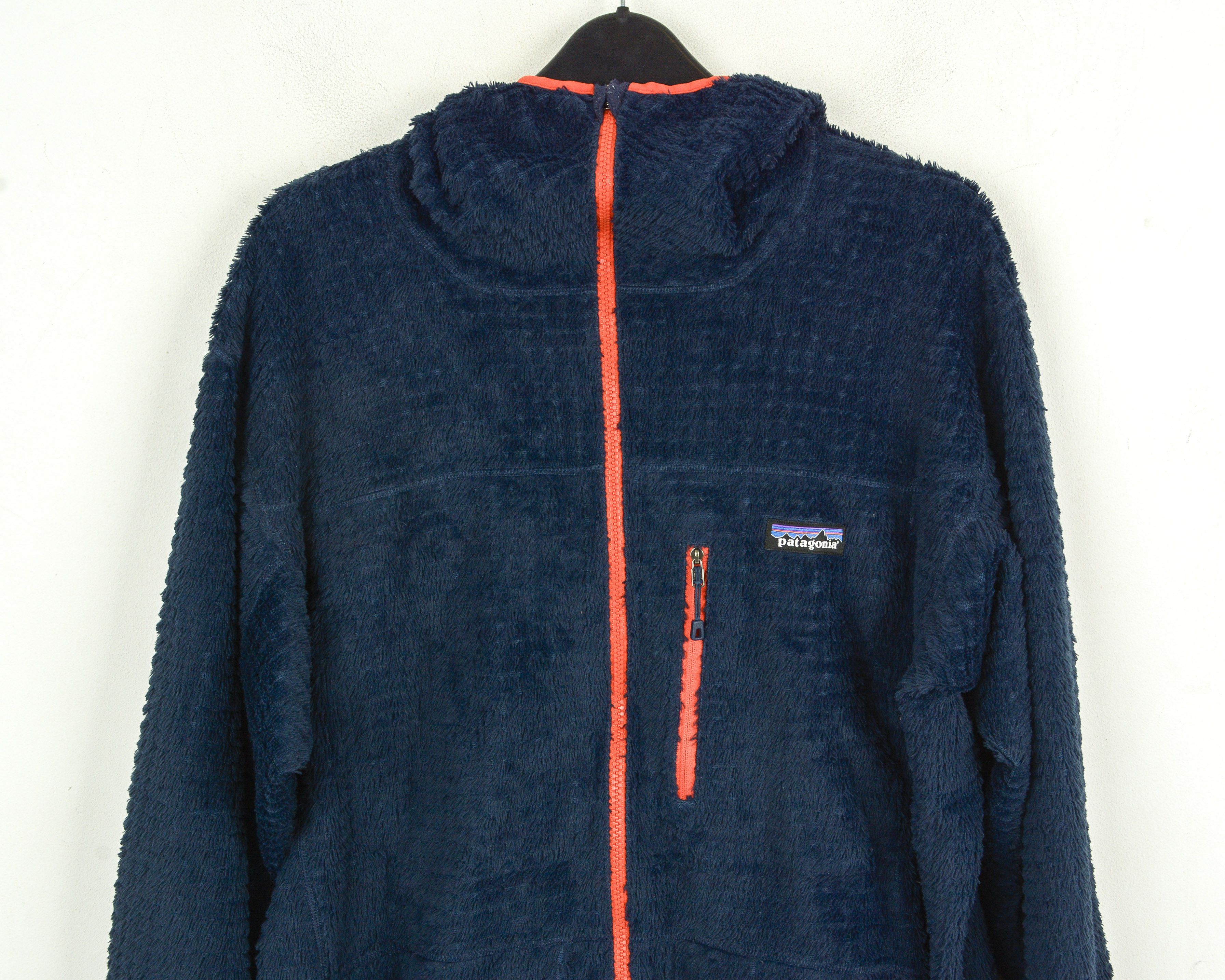 Patagonia × Vintage Fleece Hoodie XL full zip jacket jumper sweatshirt hooded Size US XL / EU 56 / 4 - 2 Thumbnail