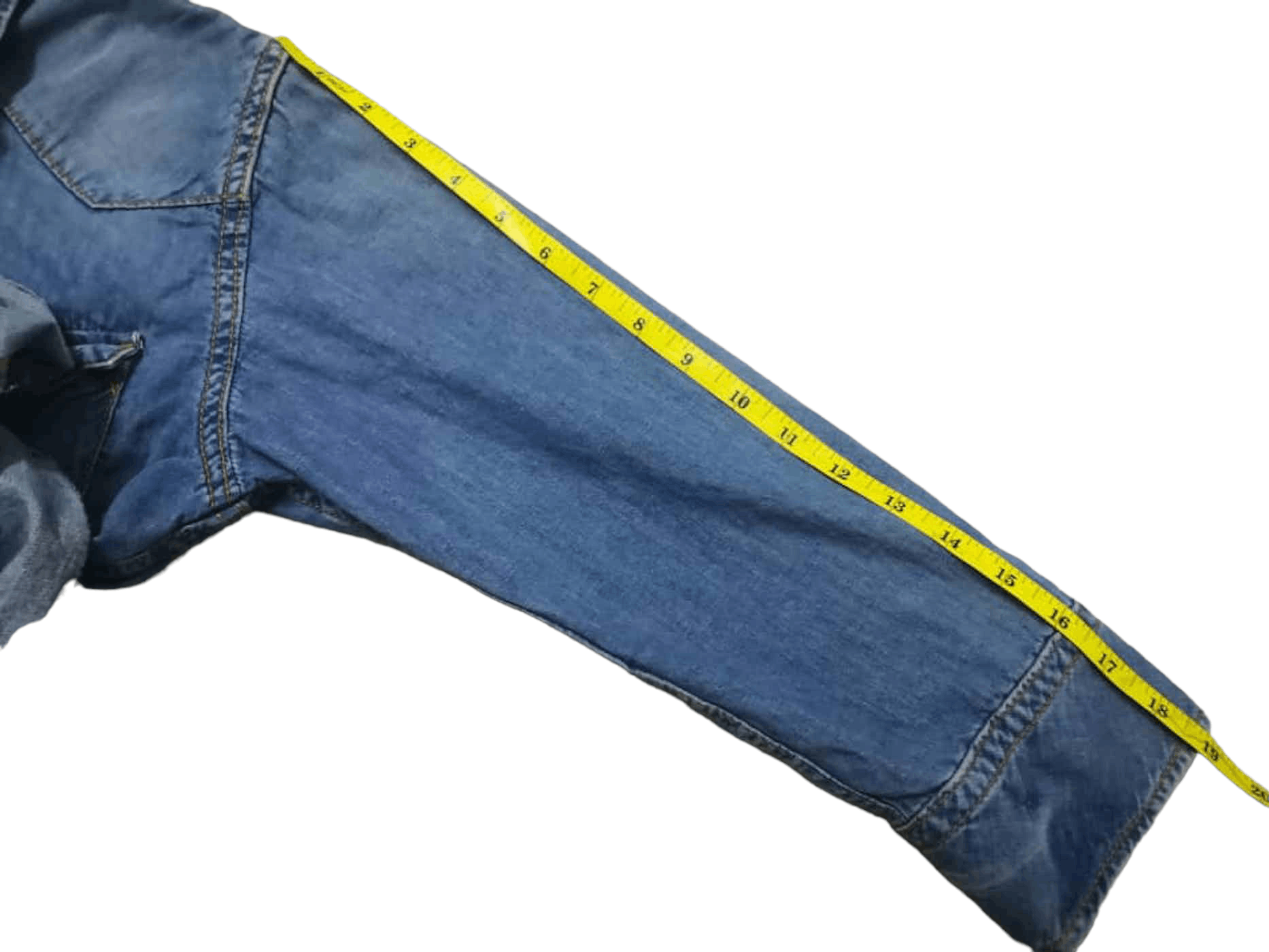 Japanese Brand Nano Universe Soft Denim Button Up Shirt Size US S / EU 44-46 / 1 - 7 Thumbnail