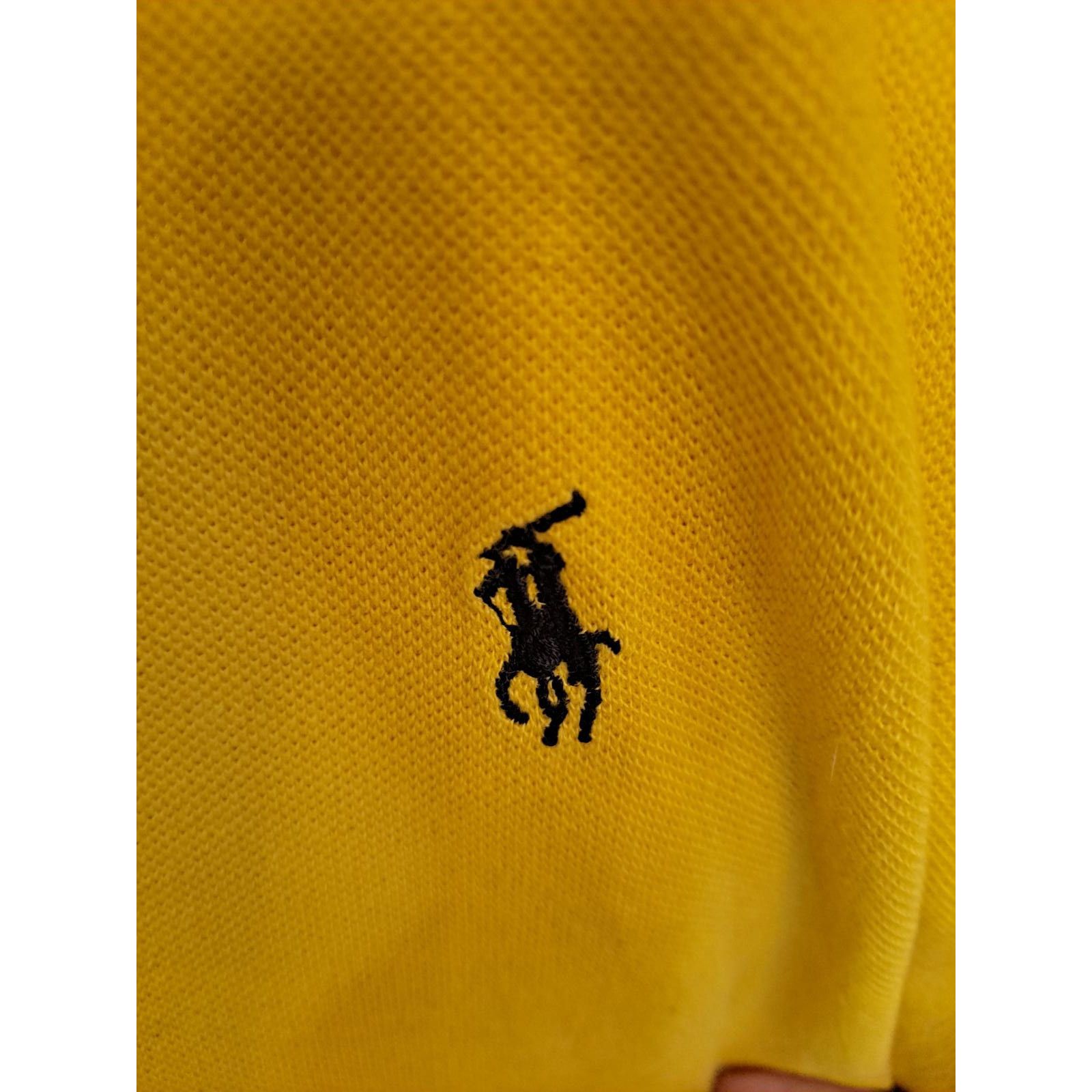 Polo Ralph Lauren Ralph Lauren Polo Yellow with Black Logo Size XL Size US XL / EU 56 / 4 - 3 Thumbnail