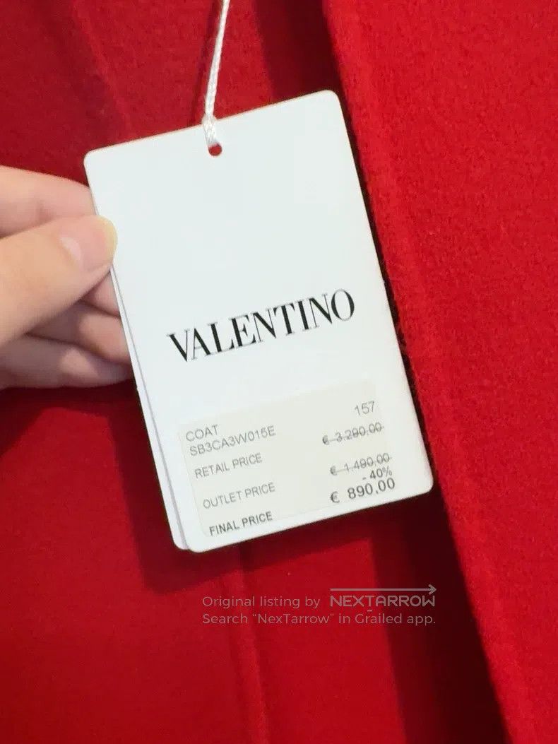 Valentino Valentino Red coat Size M / US 6-8 / IT 42-44 - 5 Thumbnail