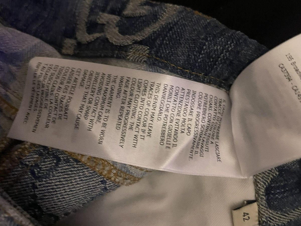 Gucci Gucci Patchwork GG Monogram Denim Skirt – Rare EU Exclusive Size 28" / US 6 / IT 42 - 4 Thumbnail