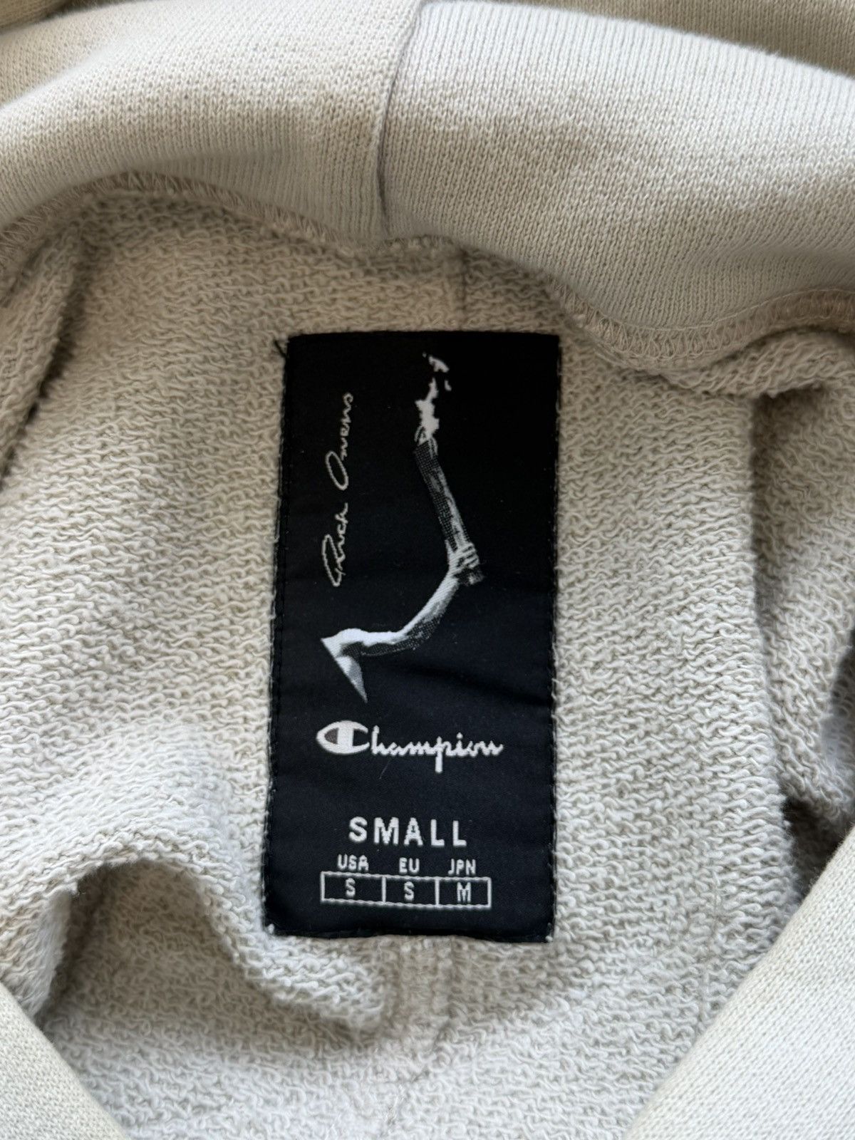 Champion × Rick Owens Rick Owens X Champion Hoodie Size US S / EU 44-46 / 1 - 5 Thumbnail