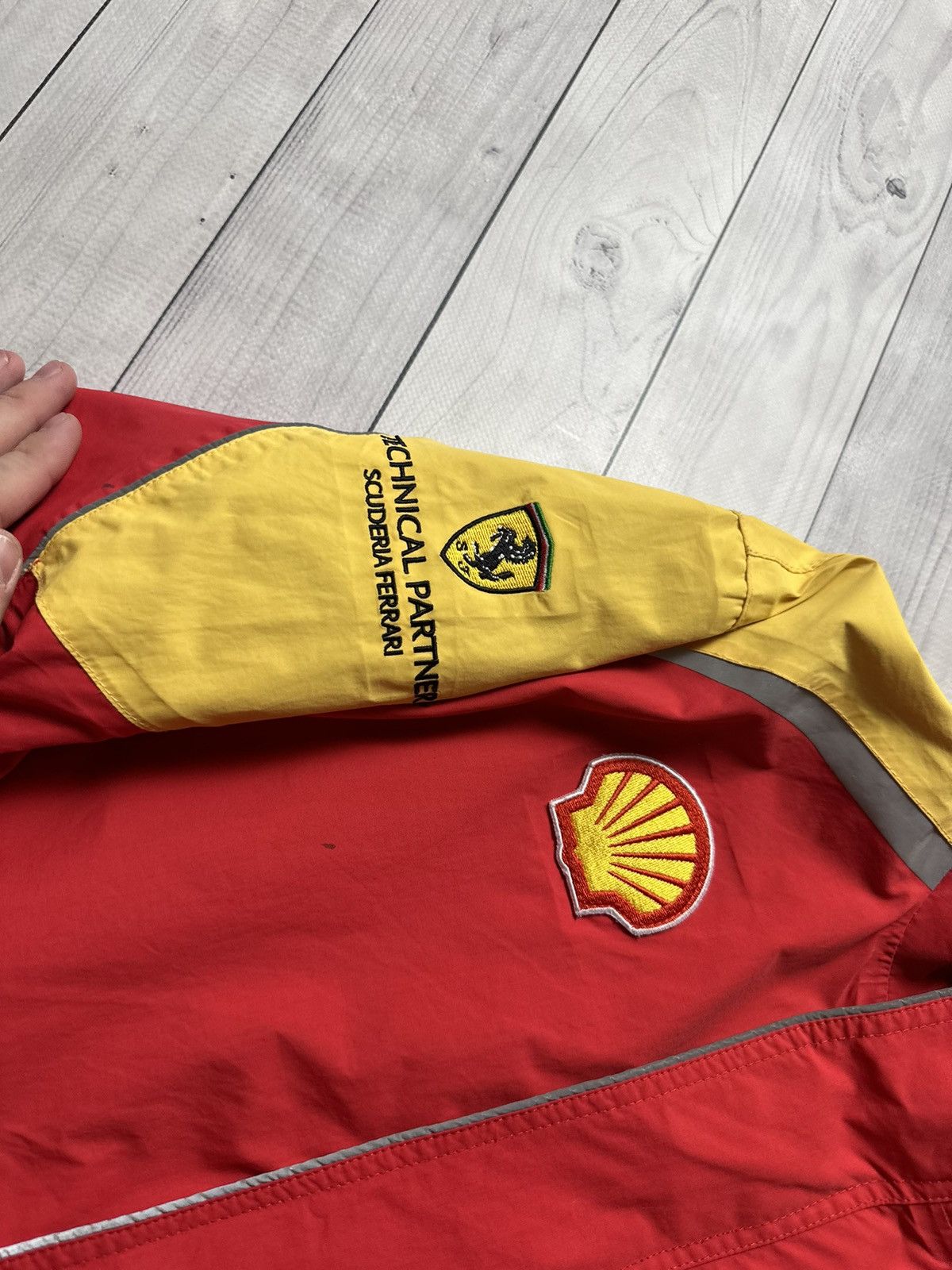 Ferrari × Vintage Vintage Ferrari racing jacket size S unisex logo shell Size US S / EU 44-46 / 1 - 4 Thumbnail