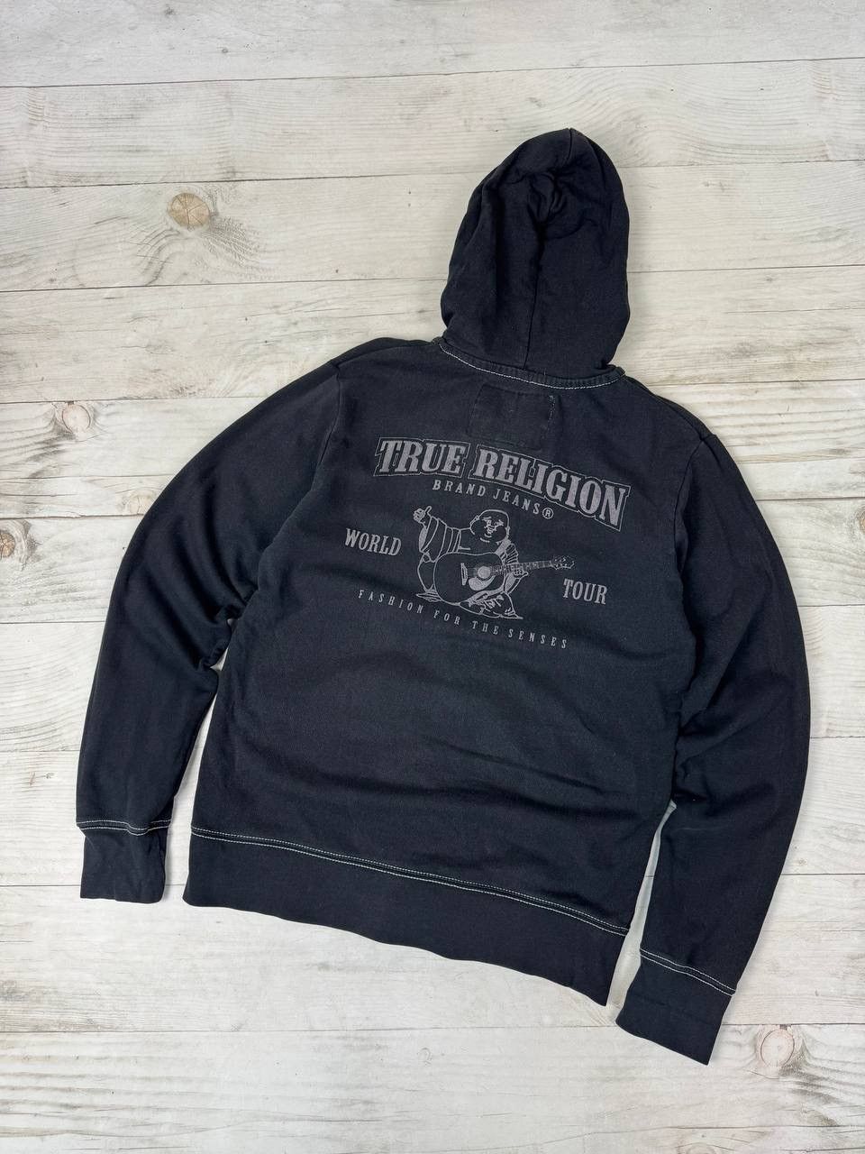 Other Vintage True Religion Big Logo Hoodie Zip Up Japan Size US S / EU 44-46 / 1 - 1 Thumbnail