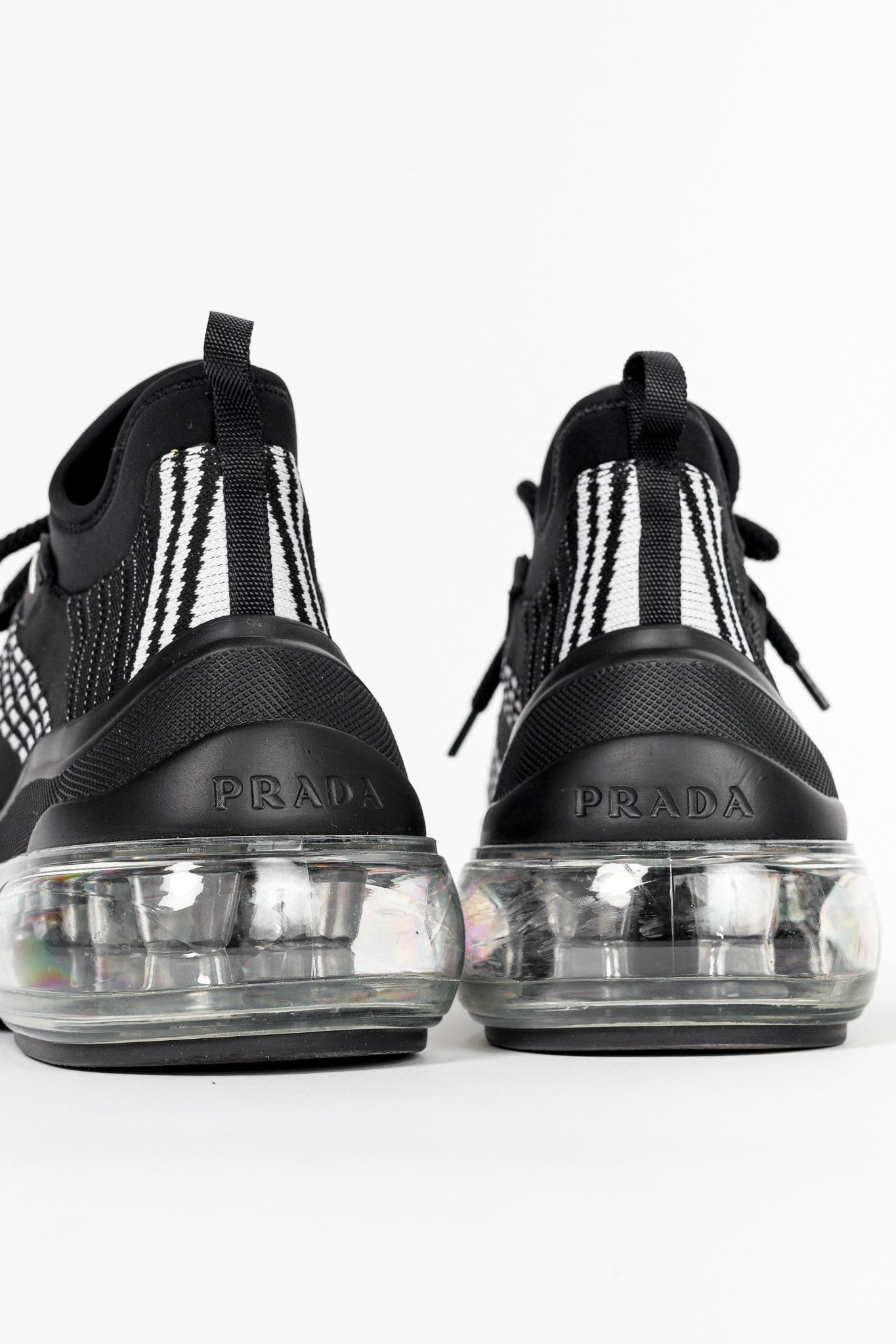 Prada Prada Cloudbust Nero Nylon Tech Low-Top Sneakers Size US 6 / IT 36 - 9 Thumbnail
