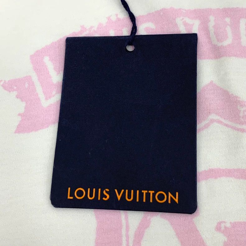 Louis Vuitton Louis Vuitton 22 crewneck, short-sleeve dress in white let Size S / US 4 / IT 40 - 7 Thumbnail