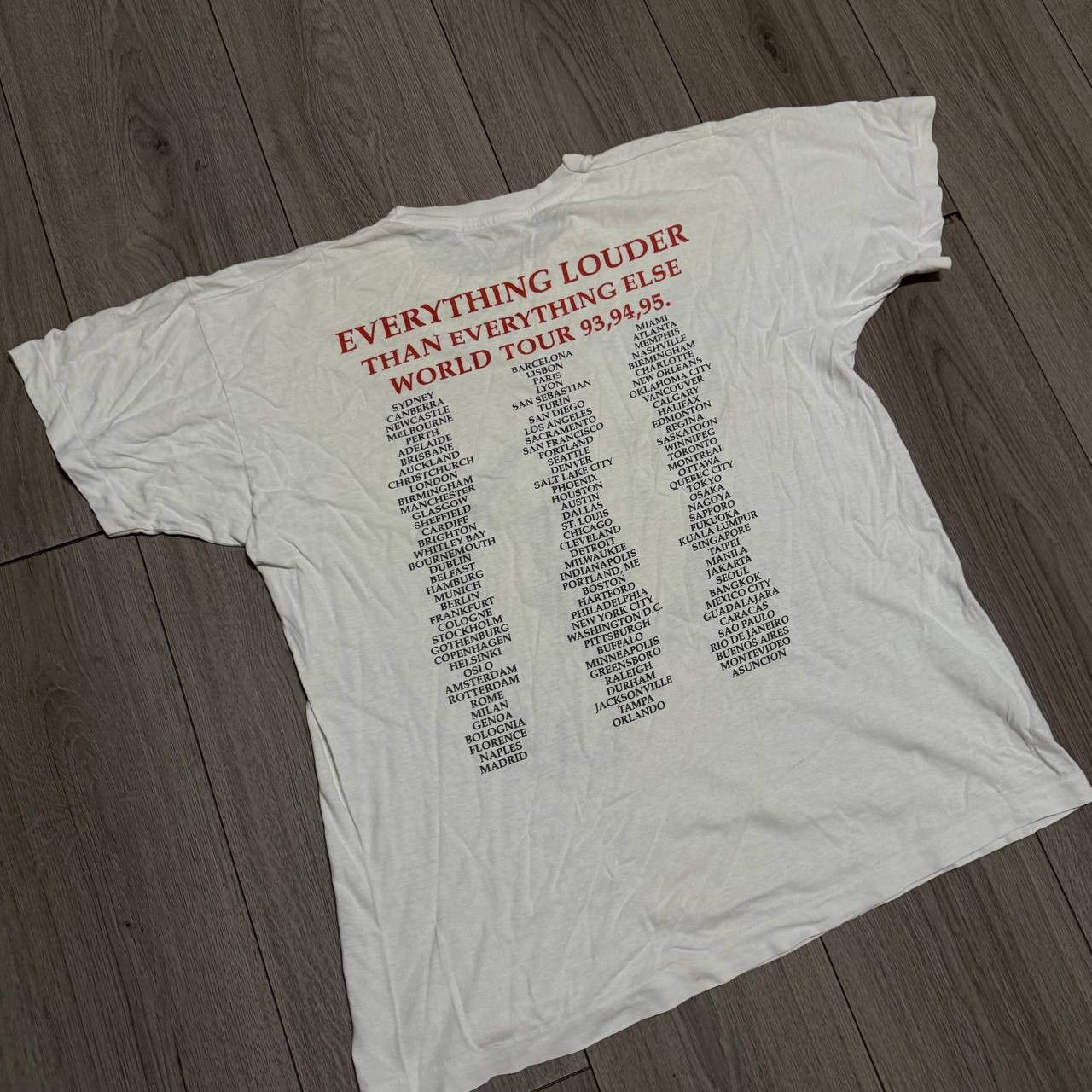 Other meat loaf world tour 93 94 95 everything louder shirt L Size US L / EU 52-54 / 3 - 6 Thumbnail