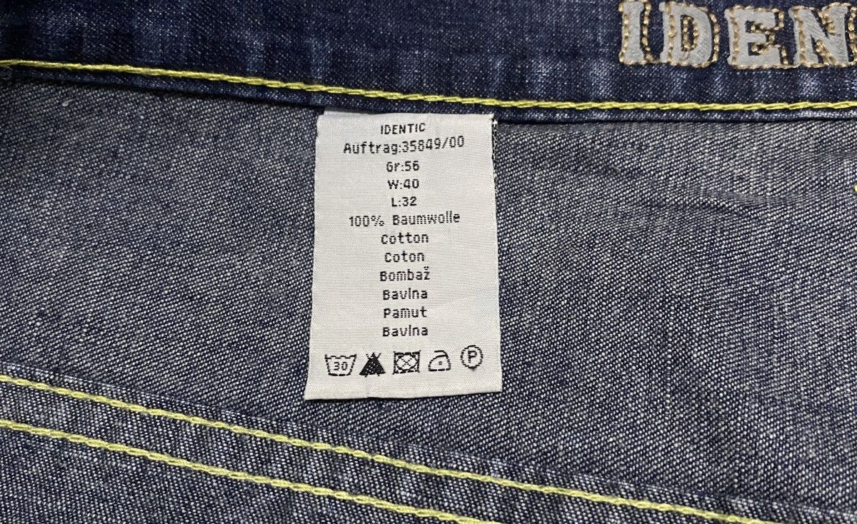 If Six Was Nine Rare Design Vintage Brand Identic Rapper Baggy Jeans 2000s Size US 40 / EU 56 - 7 Thumbnail