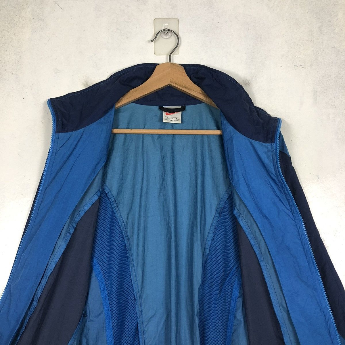 Nike 📌VINTAGE NIKE WINDBREAKER ANORAK JACKET BIG SWOOSH Size US M / EU 48-50 / 2 - 15 Thumbnail