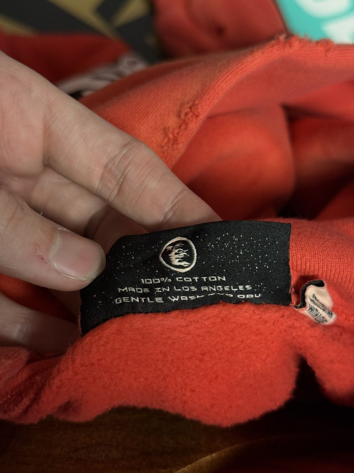 HELLSTAR Hellstar Lava Hoodie Red Size Medium Brand New Size US M / EU 48-50 / 2 - 8 Thumbnail