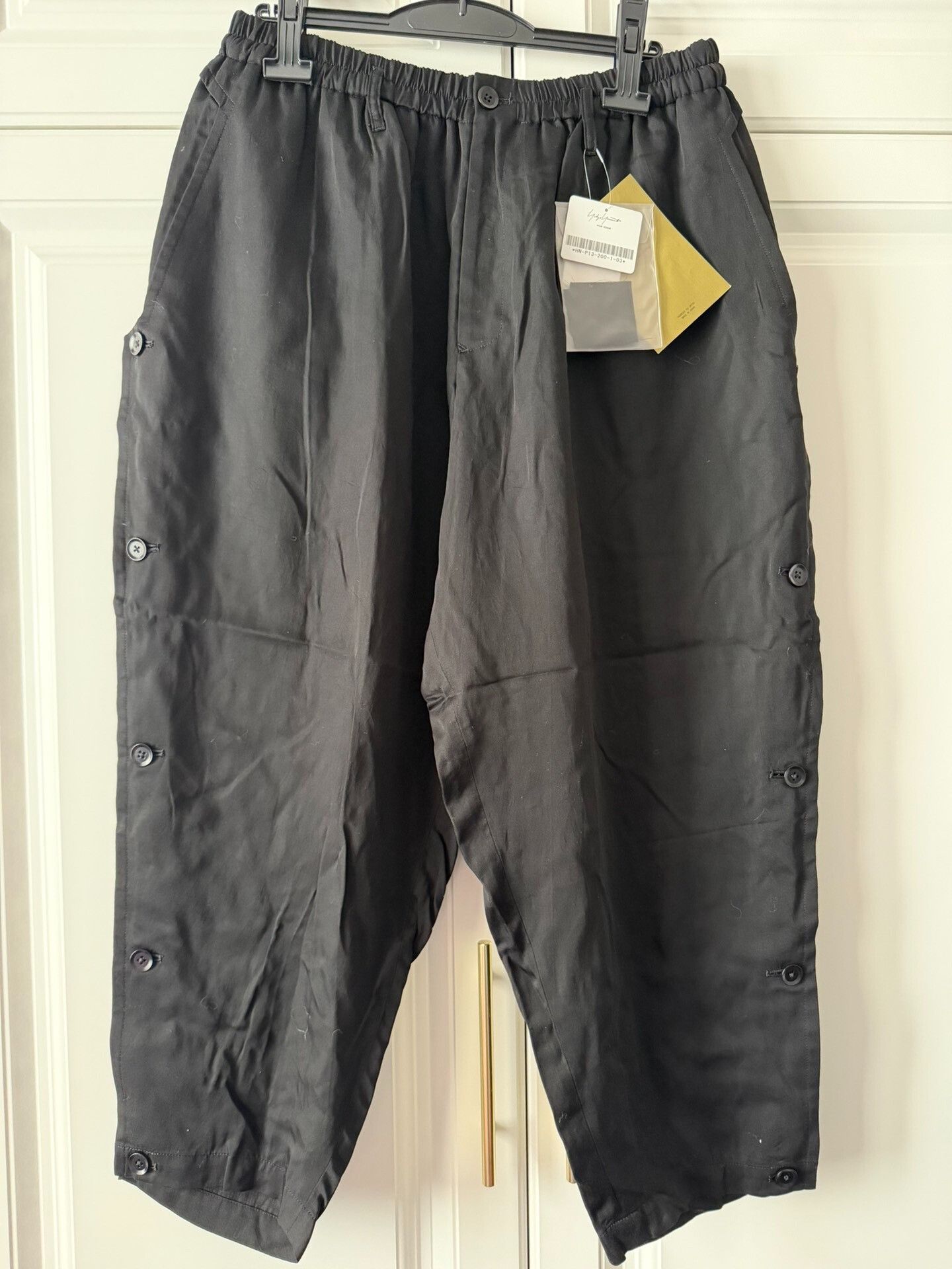 Yohji Yamamoto Yohji Yamamoto Men’s Long Pants Size 3 Size US 28 / EU 44 - 1 Thumbnail