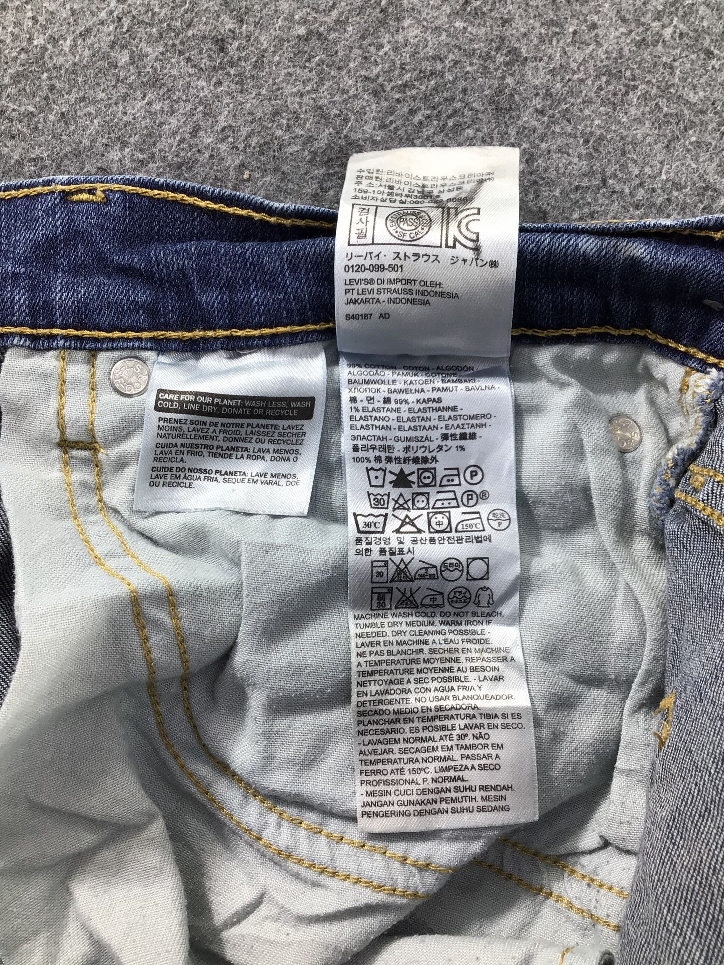 Levi's Vintage Levis 514 Jeans-J661 Size US 36 / EU 52 - 10 Thumbnail