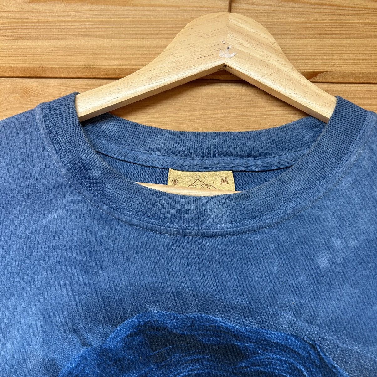 Vintage Vintage Jesus Religious Crosses Blue Tie Dye Graphic T Shirt Size US M / EU 48-50 / 2 - 5 Thumbnail