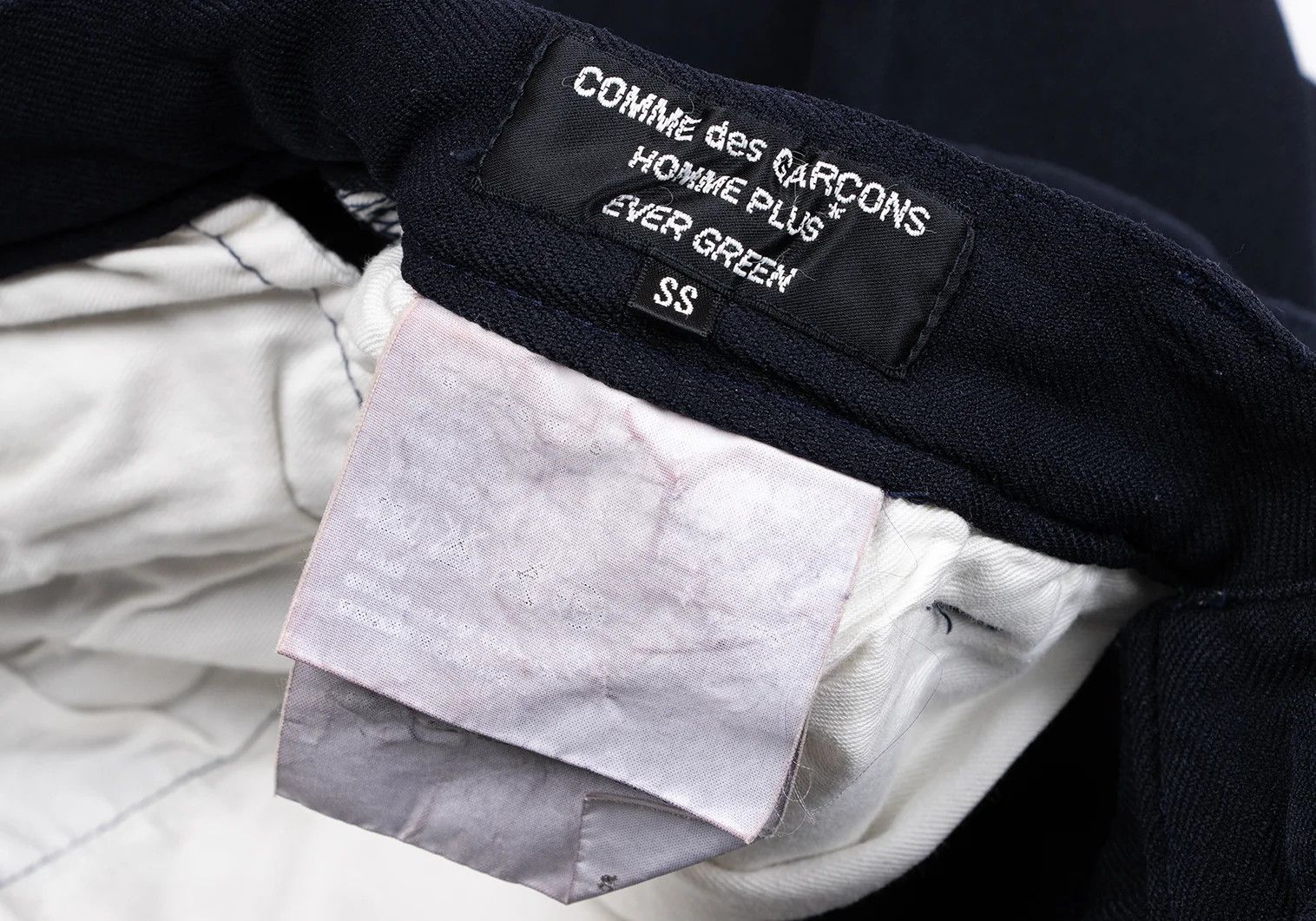 Comme des Garcons Homme Plus Polyester Dyed Pants in Dark Blue SS Size US 36 / EU 52 - 16 Thumbnail