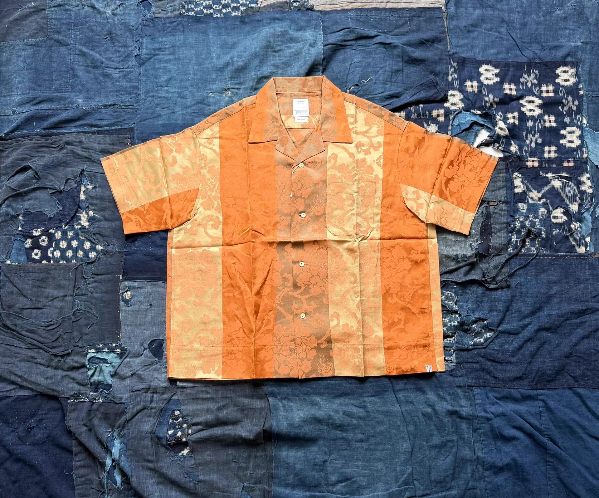 Visvim VISVIM 23SS COPA S/S JACQUARD SILK CARDIGAN New 3 Size US L / EU 52-54 / 3 - 1 Thumbnail