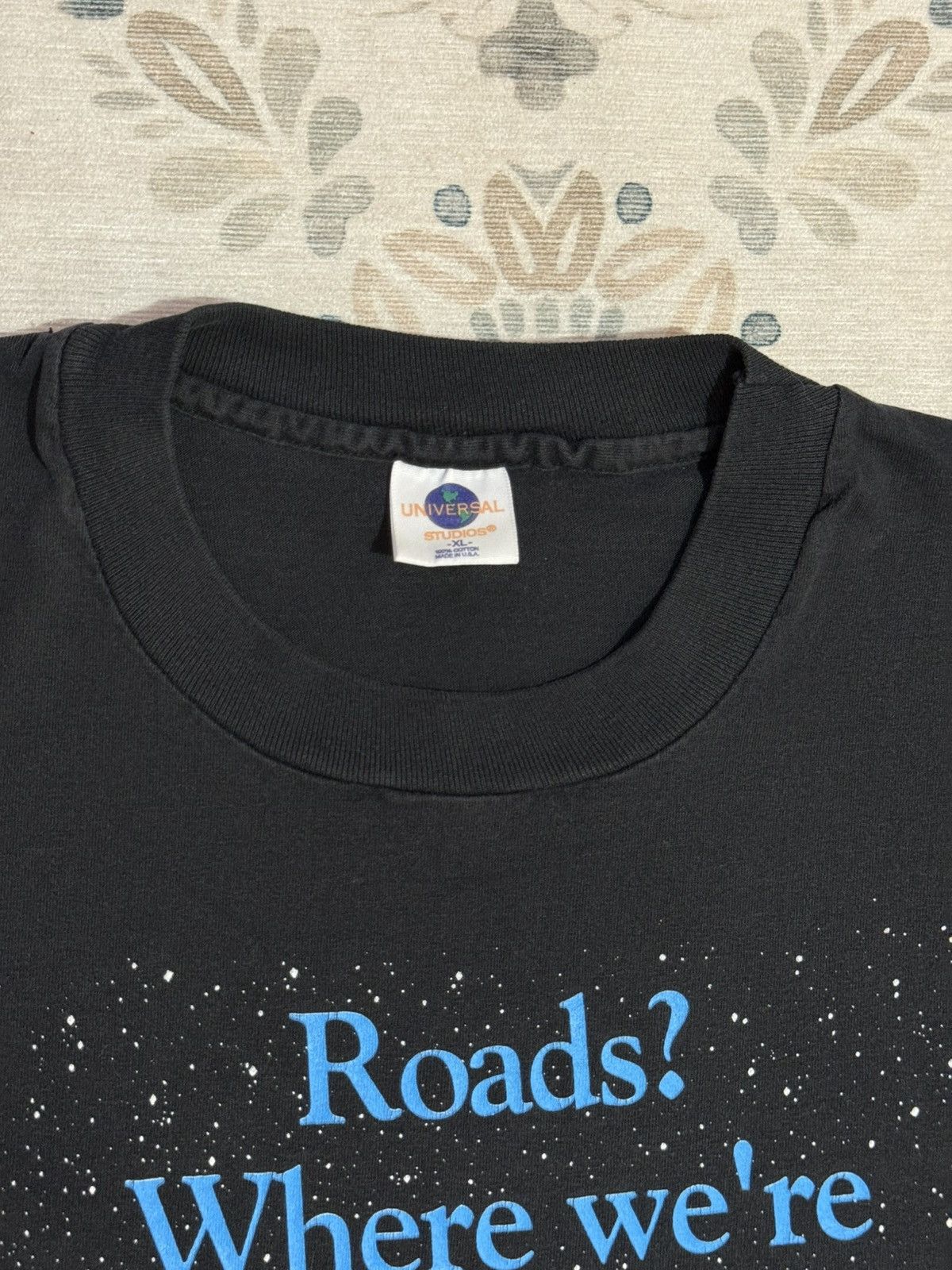 Universal Studios Vintage 90s Back To The Future Promo Tee Single Stitch Size US XL / EU 56 / 4 - 8 Thumbnail
