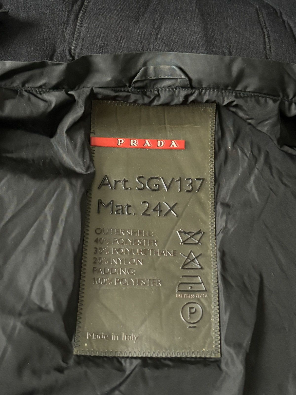 Runway Prada Mask Ski jacket