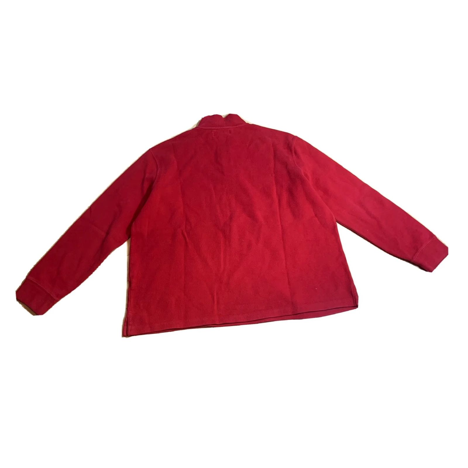 Polo Ralph Lauren Polo Ralph Lauren Mens Red 1/4 Zip Pullover Sweater XL Size US XL / EU 56 / 4 - 4 Thumbnail