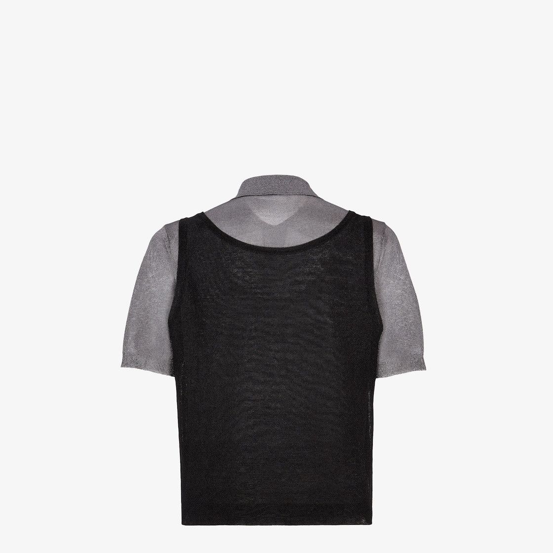 Fendi o1s1wg110925 Polo Shirt in Black Size US L / EU 52-54 / 3 - 2 Thumbnail