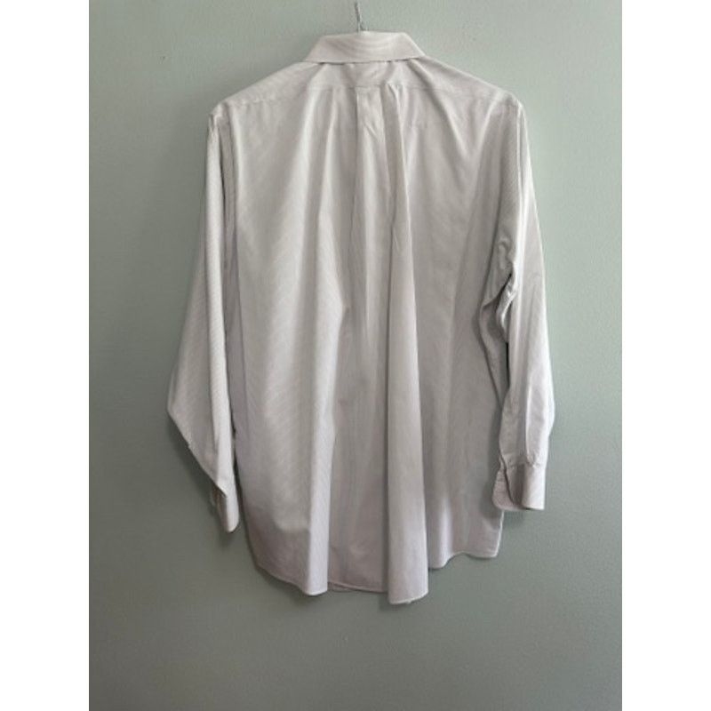 Brooks Brothers Brooks Brothers gray striped traditional fit button down Size US L / EU 52-54 / 3 - 3 Thumbnail
