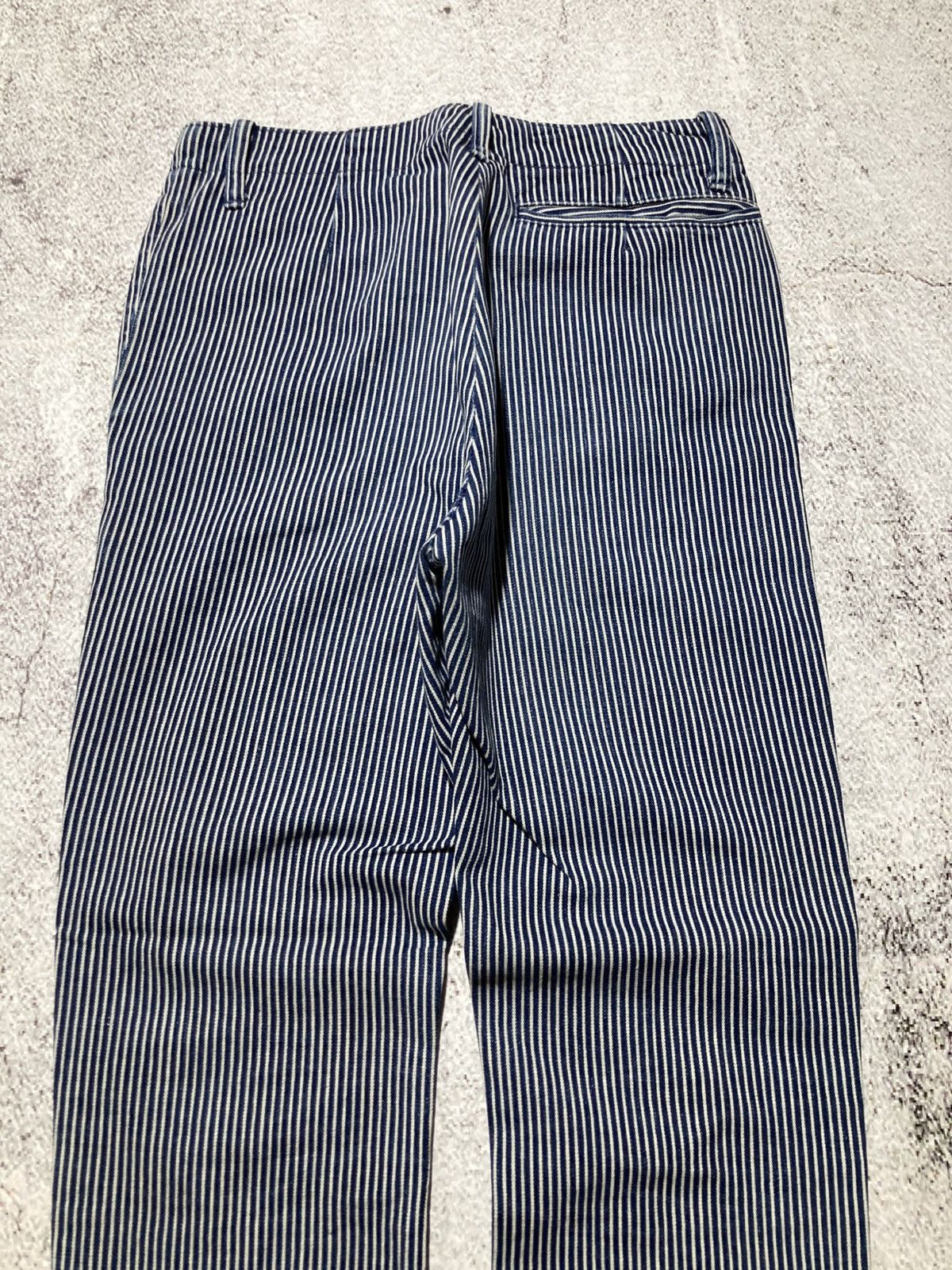 45rpm 🇯🇵 Vintage 45rpm Japan Hickory Stripe Pants Made In Japan Size US 27 - 10 Thumbnail