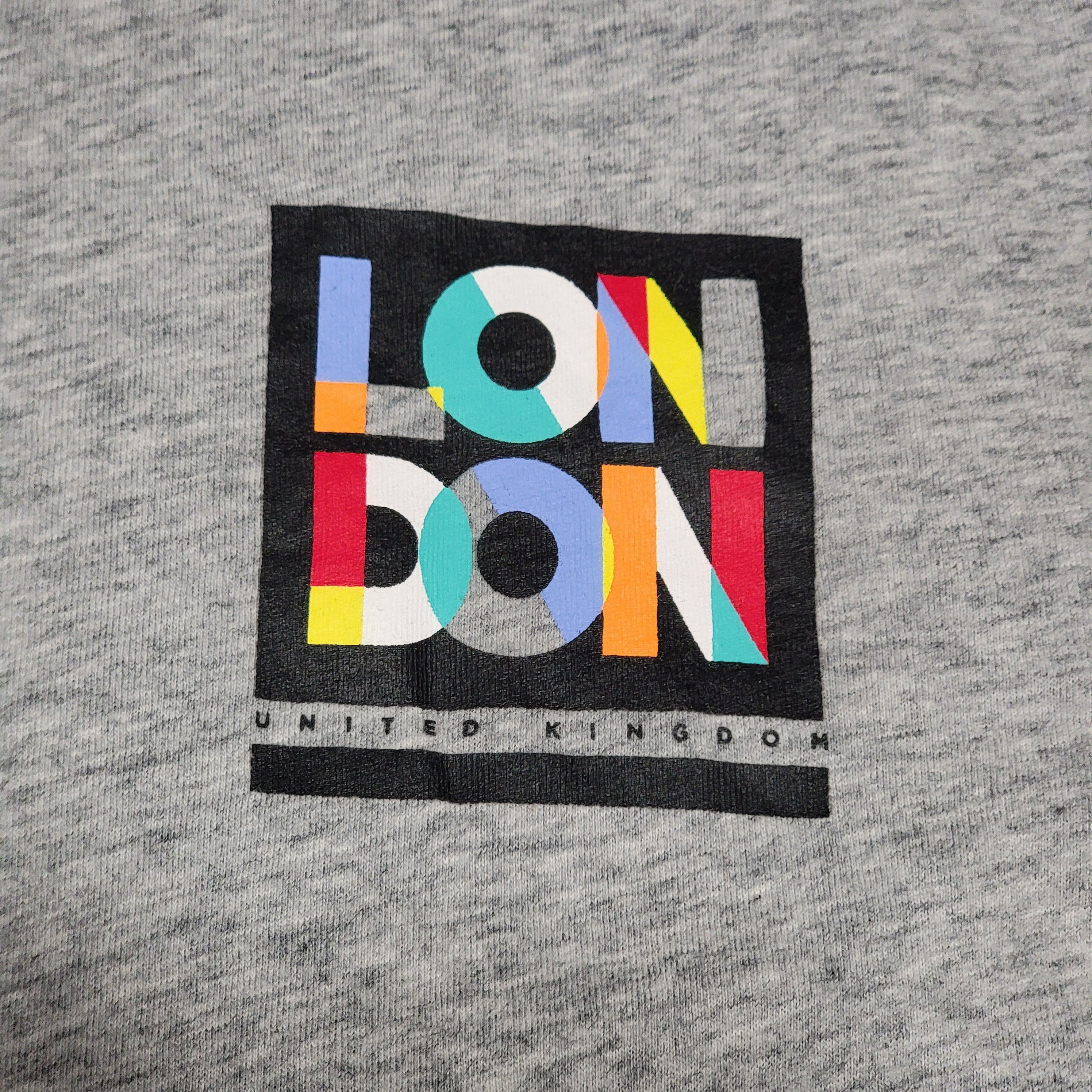 Aeropostale Aeropostale LS Grey Unisex Tee London - Size Medium Size M / US 6-8 / IT 42-44 - 4 Thumbnail