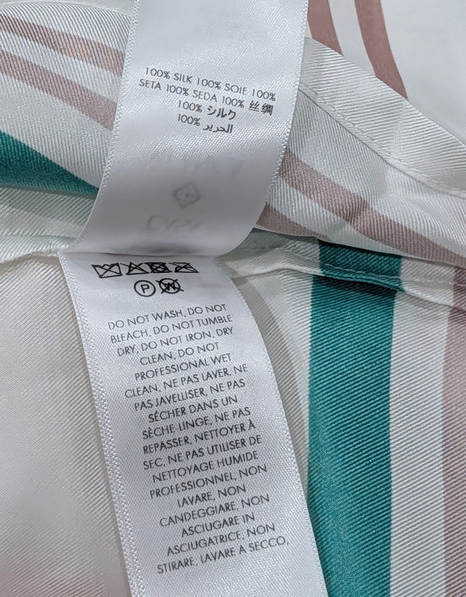 Casablanca Casablanca "Casa Way" Silk Button-Up Shirt White Multi XL Size US XL / EU 56 / 4 - 8 Thumbnail