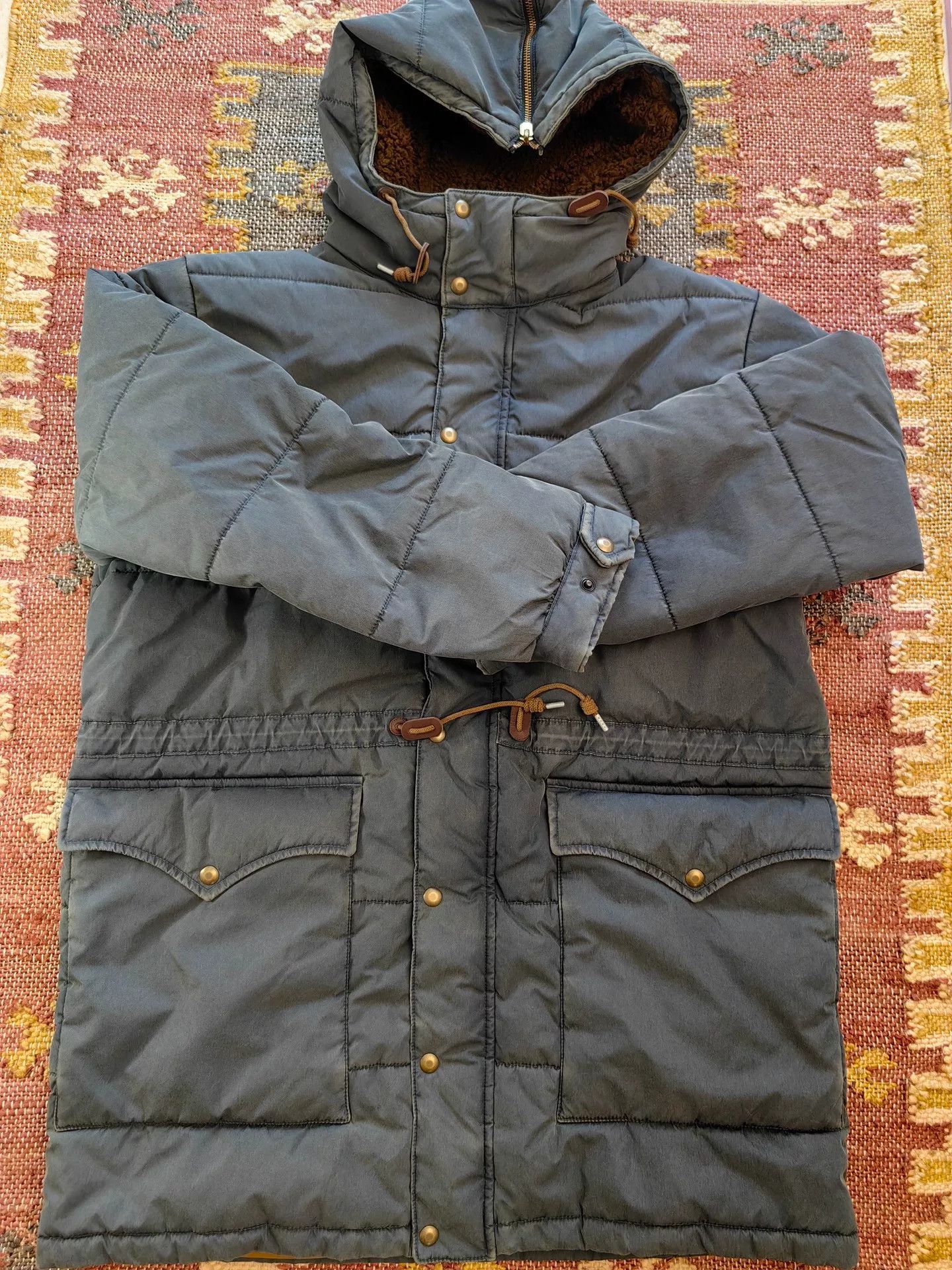 RRL Ralph Lauren RRL Ralph Lauren Hooded Quilted Parka Size US M / EU 48-50 / 2 - 1 Thumbnail