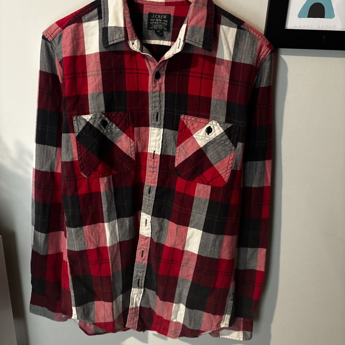 J.Crew Vintage J.Crew Sporting Goods Lumberjack Flannel Size US M / EU 48-50 / 2 - 1 Thumbnail