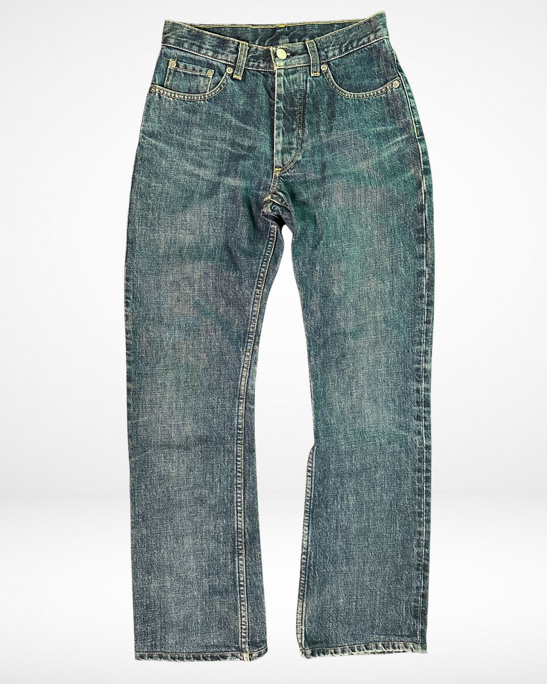 Helmut Lang SS96 Vintage Classic Denim Size US 27 - 2 Thumbnail