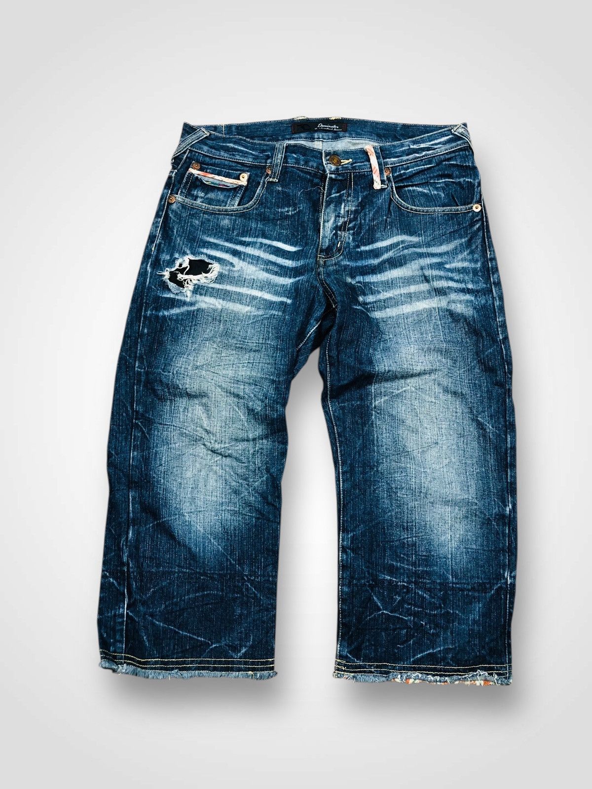 Japanese Brand Dominate Handcrafted Jeans (33) Size US 32 / EU 48 - 1 Thumbnail