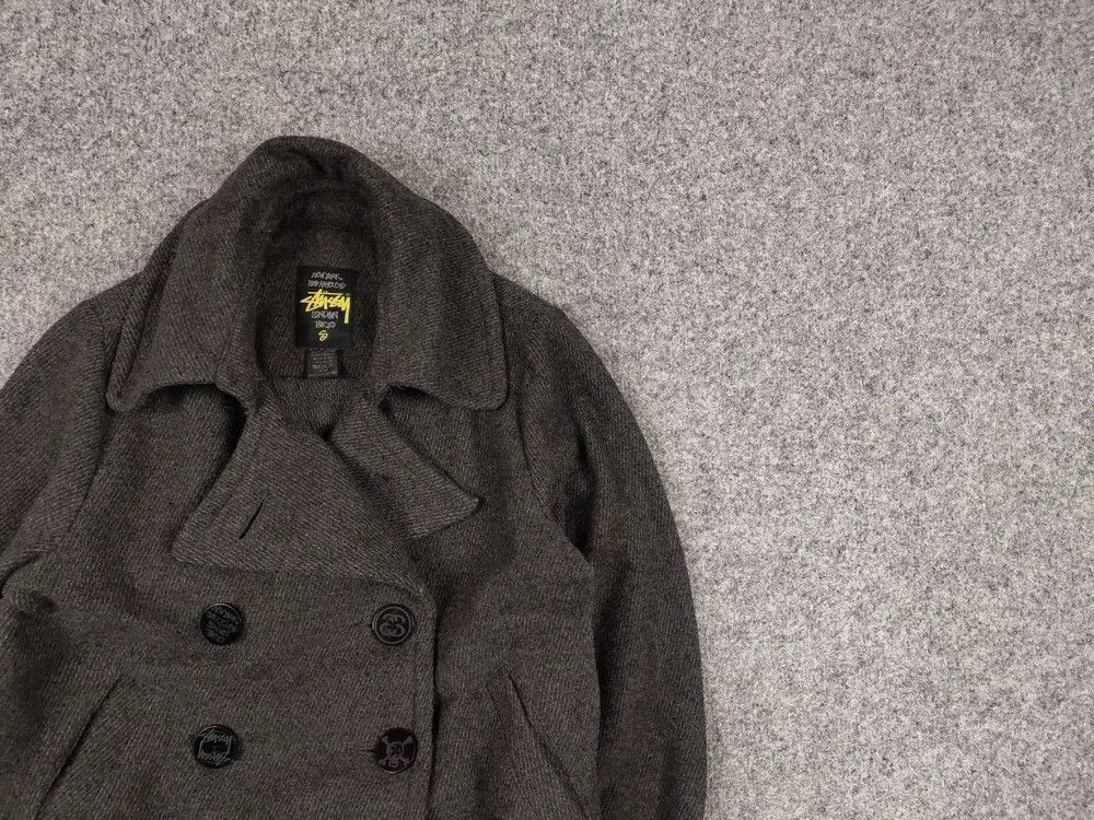 ジャケット・アウター STUSSY Wool Trench JKT STUSSY Wool Trench JKT