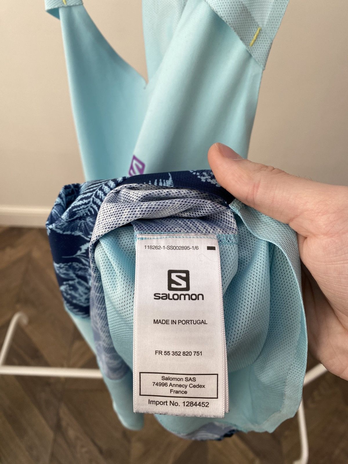 Salomon Salomon Women’s Tennis Set Tank Top & Skort Blue Activewear Size L / US 10 / IT 46 - 7 Thumbnail