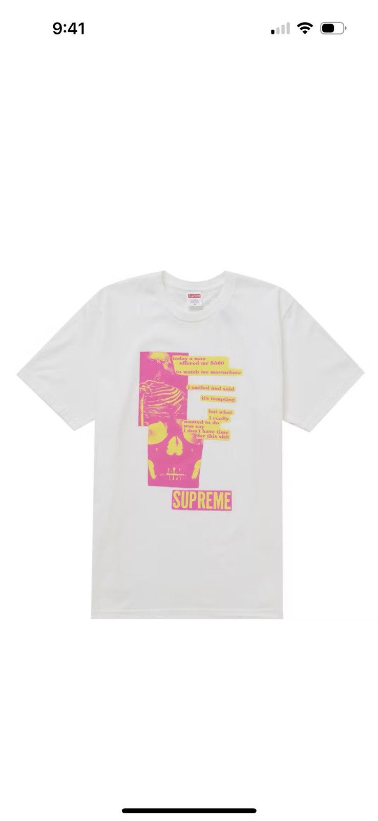 Supreme Anatomy Tee Size L S/S 2025 New