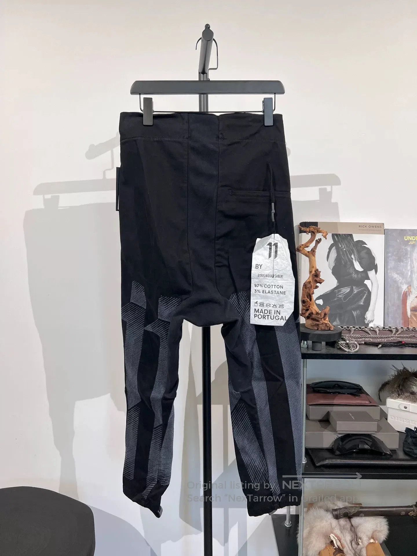 11 By Boris Bidjan Saberi Boris Bidjan Saberi 11bybbs Embroidered Trousers. Size US 26 / EU 42 - 2 Thumbnail