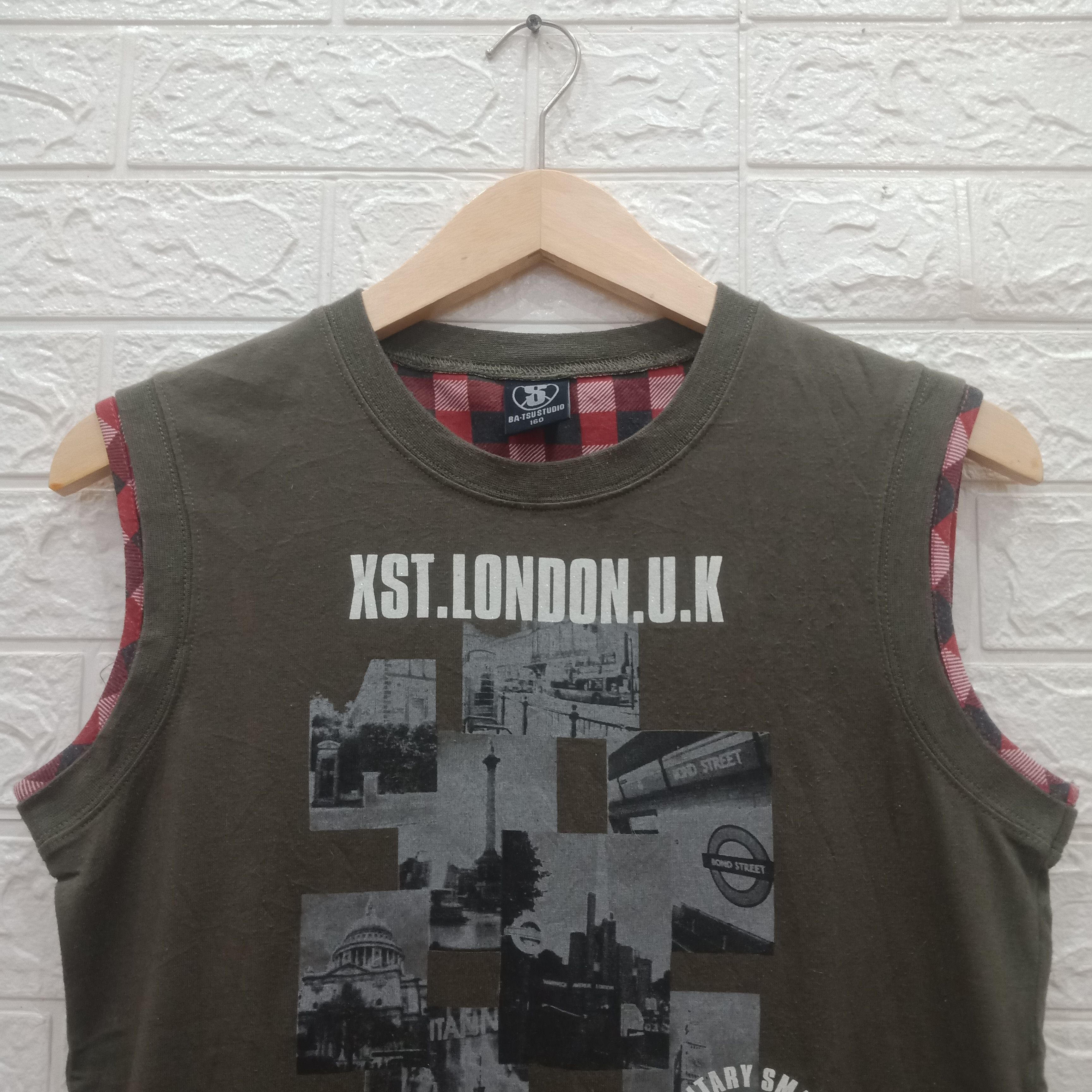 Japanese Brand Y2k ba-tsu studio rock star style distressed tanktop Size US S / EU 44-46 / 1 - 2 Thumbnail
