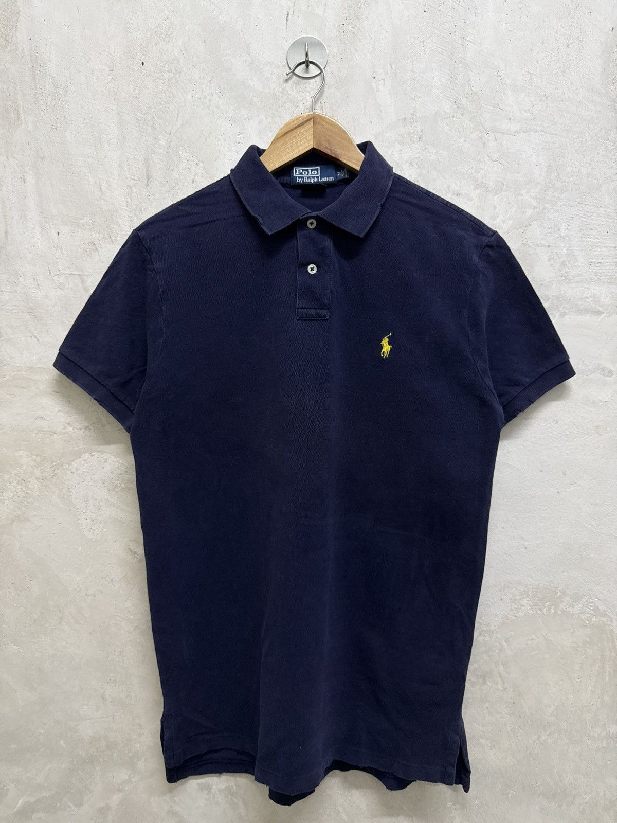 Polo Ralph Lauren Distressed Polo Ralph Lauren Small Pony Polo Shirt Size US M / EU 48-50 / 2 - 1 Thumbnail