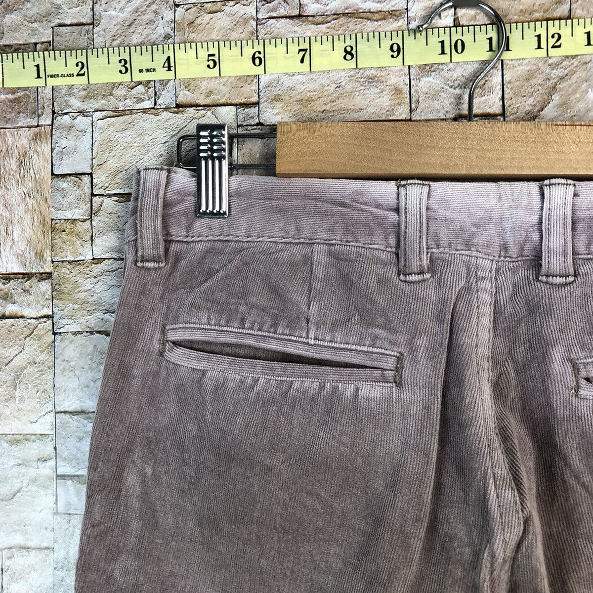 Japanese Brand Drug Store Purple Conduroy Pants #A1022 Size 26" / US 2 / IT 38 - 18 Thumbnail