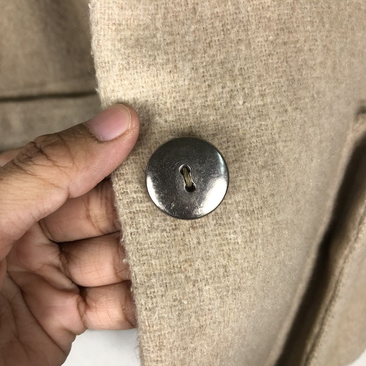 Japanese Brand × Vintage 📌PILE OF TRASH WOOL BIKER JACKET 3D POCKET Size US M / EU 48-50 / 2 - 17 Thumbnail