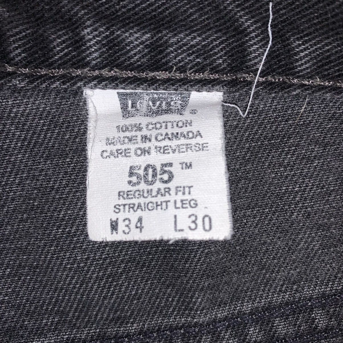 Levi's Levi’s Vintage Black Denim Jeans Size US 34 / EU 50 - 5 Thumbnail