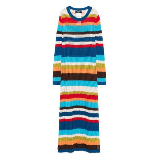 Dsquared2 DSQUARED2 Women Dresses D13131 S73CU0312 961 BLUE Size M / US 6-8 / IT 42-44 - 1 Thumbnail