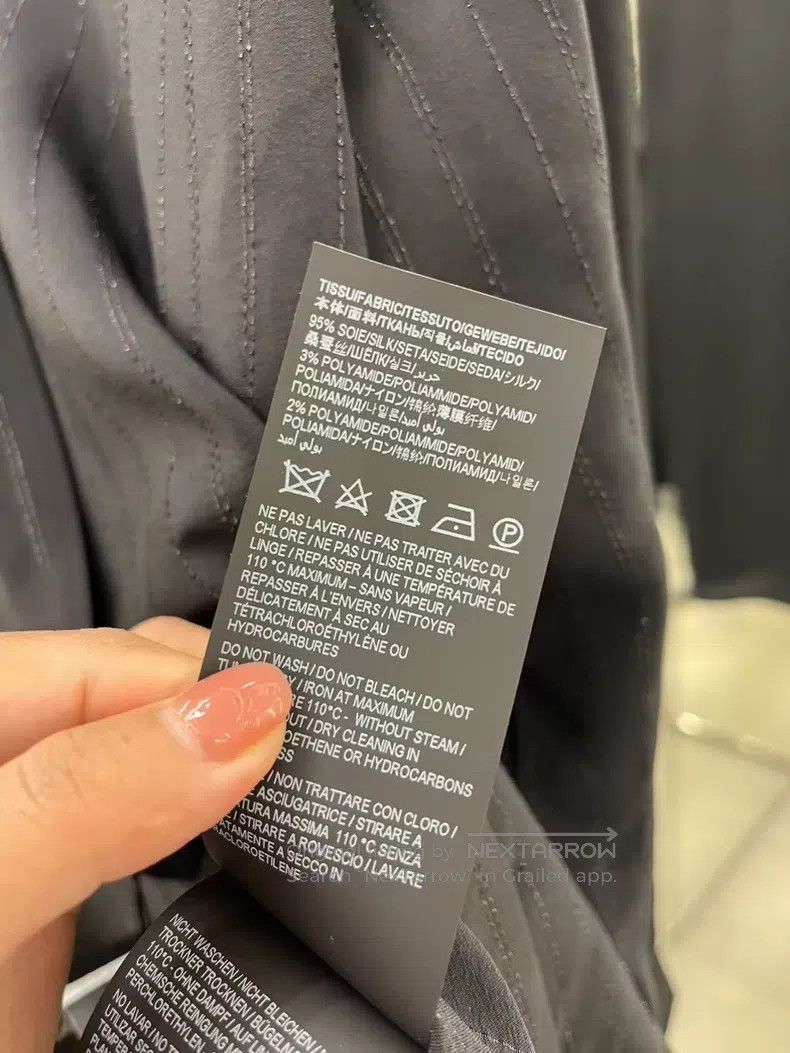 Saint Laurent Paris Saint Laurent Paris Black Silver Thread Shirt Size US M / EU 48-50 / 2 - 5 Thumbnail